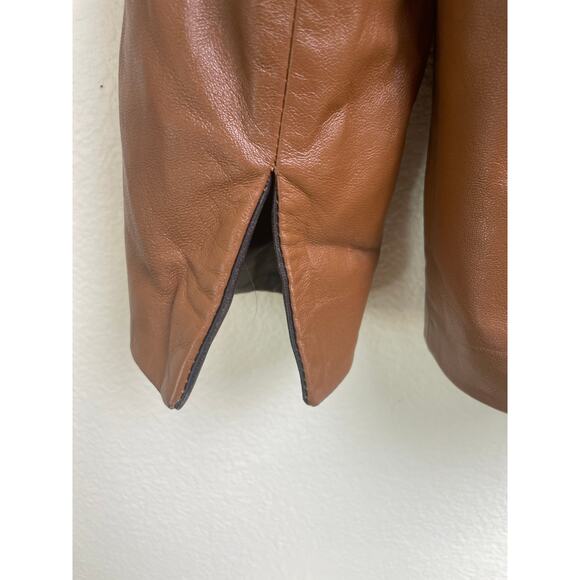 Handmade Vintage Lambskin Jacket Men Sz S Florence Italy Leather Indie Grunge - Picture 13 of 14